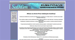 Desktop Screenshot of klimatyzacja.tarnobrzeg.pl