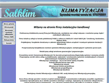Tablet Screenshot of klimatyzacja.tarnobrzeg.pl