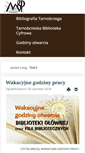 Mobile Screenshot of mbp.tarnobrzeg.pl